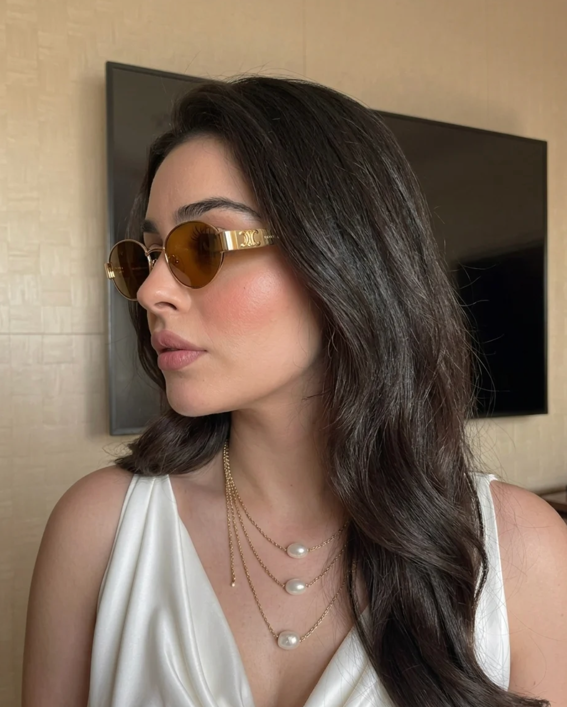 Lunette Celine Marron